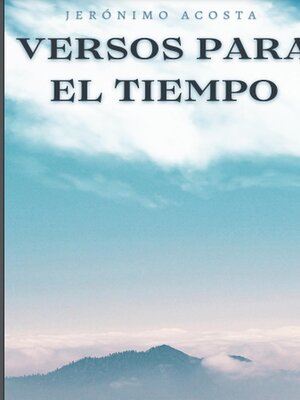 cover image of Versos para el tiempo
